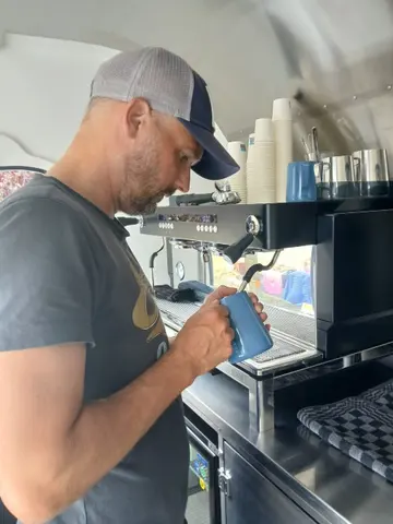 Jeffs Kaffie barista on wheels